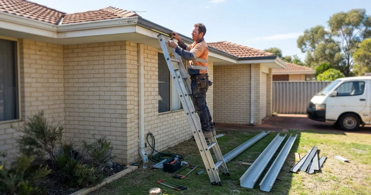 Gutter replacement cost in Perth: what drives the price